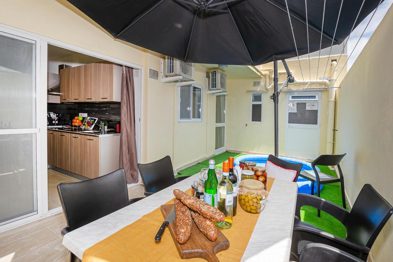 Summer Breeze 3 Bedroom Family Maisonette With Sunny Terrace In Mellieha - By Getawaysmalta Bagian luar foto