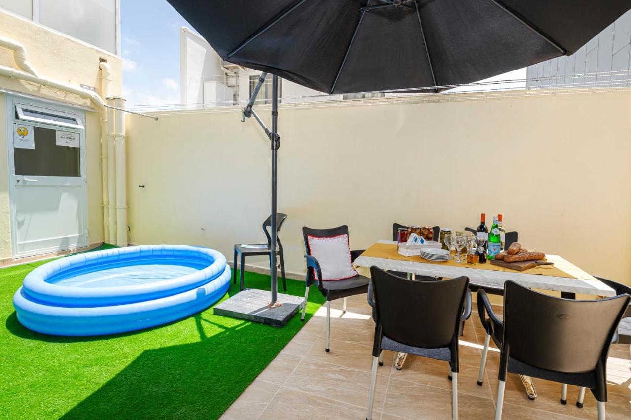 Summer Breeze 3 Bedroom Family Maisonette With Sunny Terrace In Mellieha - By Getawaysmalta Bagian luar foto